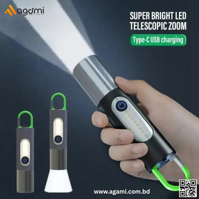 FlashLight- Digital Thunder XST-836,Rechargeable Waterproof Torch