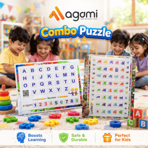 Agami Kids Learning Alphabet Bangla-english combo Kids  puzzel